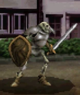 Battle model of the Skeleton class from TearRing Saga.