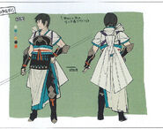 Concept art of a male Spear Master from Fates