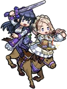 Ayra Together in Tea Heroes sprite