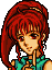 Anna's portrait in Fire Emblem: Thracia 776.