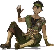 Artwork of Gray from Fire Emblem Echoes: Shadows of Valentia.