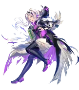 Artwork of Resplendent Female Robin from Fire Emblem Heroes.