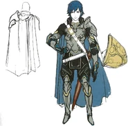Concept artwork of Chrom as a Great Lord.