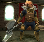 Vaike showing the large Warrior model in Awakening.