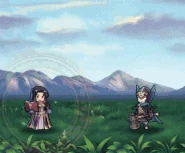 Hilda casting Fiery Bolganone in Heroes.