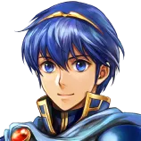 Marth's portrait from Heroes.