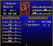 A generic dancer in Thracia 776.