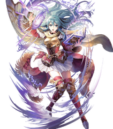 Arte de Eirika (La Reminiscente) de Heroes por Asatani Tomoyo.