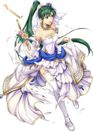 Arte de Lyn (Novia de Sacae) de Heroes por Yamada Kotaro.