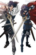 Chrom and Masked Lucina