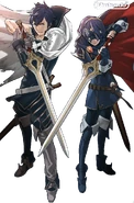Chrom and "Marth".