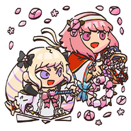 Sakura and Elise from the Fire Emblem Heroes guide.