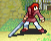 Joshua as an enemy Myrmidon.