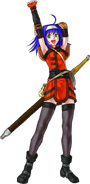 Artwork of Mia from Fire Emblem: Path of Radiance.