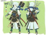 Concept artwork of the Master of Arms class from Fates.