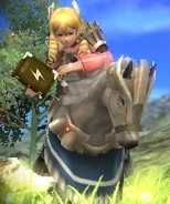 Maribelle wielding the tome of Thunder in Awakening.