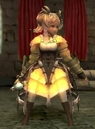 Lissa as a War Cleric.