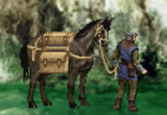 Battle sprite of an Enemy Transporter in TearRing Saga: Berwick Saga.