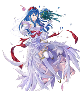 Artwork of Lilina as the Beaming Bride from Fire Emblem Heroes by kaya8.