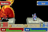 FE6 Aureola.gif (731 KB) Saul casting Aureola on an enemy Manakete in The Binding Blade.