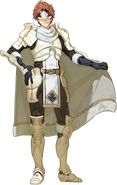 Masked Knight's artwork from Fire Emblem Echoes: Shadows of Valentia.