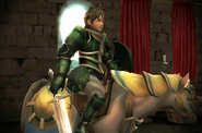 Stahl's battle model as a Paladin in Awakening.