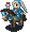 FE13 Severa Troubadour Map Sprite.gif