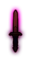 In-game model of Umbra Burst in its dagger form.