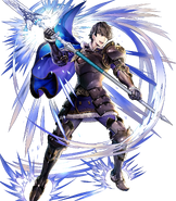 Artwork of Berkut from Fire Emblem Heroes.