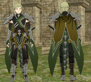 Battle model of Ignatz as a male Assassin from Fire Emblem Three Houses