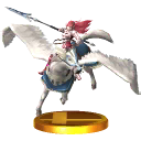 Cordelia's trophy from Super Smash Bros. for Nintendo 3DS