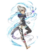 Artwork of Female Kana as she appears in Fire Emblem Heroes Miwabe Sakura.