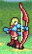 Igrene in battle in The Binding Blade.