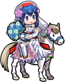 Bridal Lilina's sprite from Heroes.