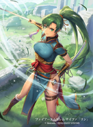 Ilustración de Lyn en Fire Emblem 0 (Cipher) por cuboon.