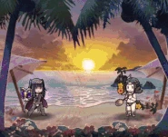Tharja attacking with Tharja's Hex in Heroes.