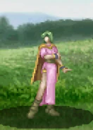 Battle model of Meriah, a female Mage from TearRing Saga: Utna Heroes Saga.