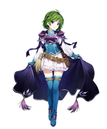 Artwork of Nino: Pale Flower from Fire Emblem Heroes by Amagaitaro.