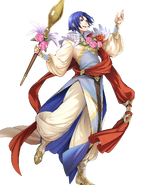 Artwork of Saul as the Minster of Love from Heroes by Saori Toyota.