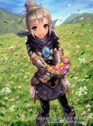 Artwork of Female Kana in Fire Emblem 0 (Cipher) by cuboon.