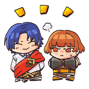 Saul and Dorothy from the Fire Emblem Heroes Guide.