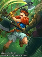 B11-011N artwotk.jpg (98 kB) Ilustración de Ross en Fire Emblem 0 (Cipher) de Nekobayashi.