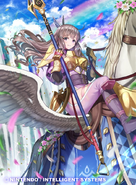 Artwork of Sumia from Fire Emblem 0 (Cipher) by Horiguchi Kousei.