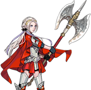 Artwork of Edelgard from the Three Hopes cover.