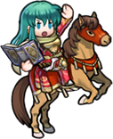 Eirika's sprite as the Anamnesis Lady in Heroes.