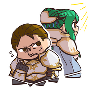 Elincia and Ludveck from the Fire Emblem Heroes guide.