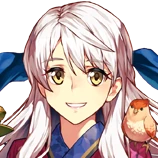 Micaiah's (Festival in Hoshido) portrait from Heroes.