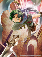 Artwork of Sothe in Fire Emblem 0 (Cipher) by Senri Kita.