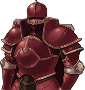 Generic class portrait of a Knight from Echoes: Shadows of Valentia.