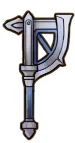 In-game model of the Brave Axe from Heroes.